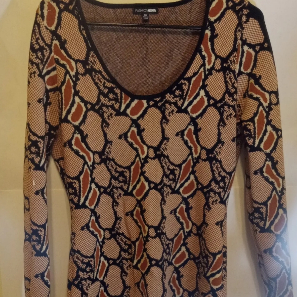 SNAKESKIN DRESS